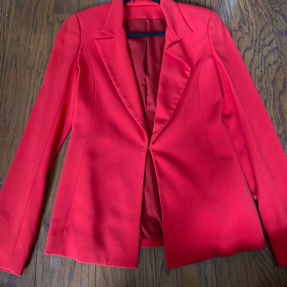 BRANDON MAXWELL • Red Blazer